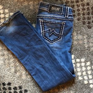 Boot cut jeans